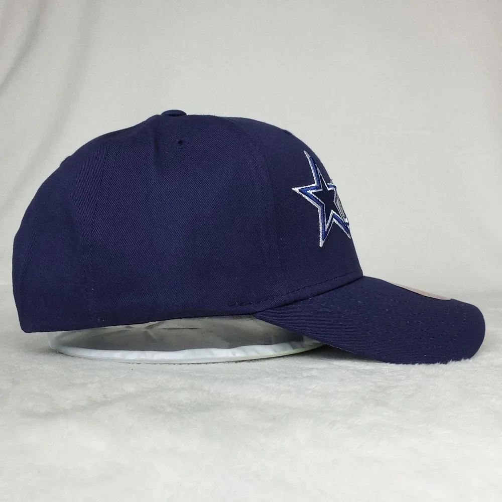 Dallas Cowboys Mitchell & Ness NFL‎ Pro Fit Snapback Hat Cap 3D Logo Navy NWT